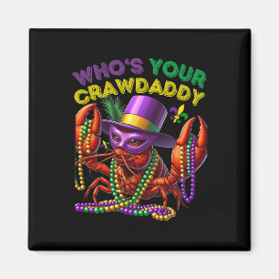 Imã Quem É Seu Crawdaddy Lagostim Palhaço Contas Piada