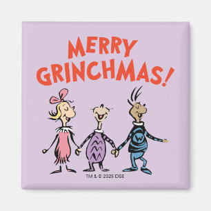 Imã Quem está de mãos dadas Merry Grinchmas