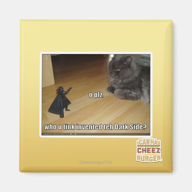 Imã Quem inventou o lado negro? (Frente)