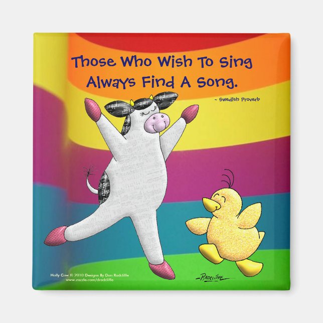 Imã Quem Quer Cantar Sempre Encontra Uma Música (Frente)