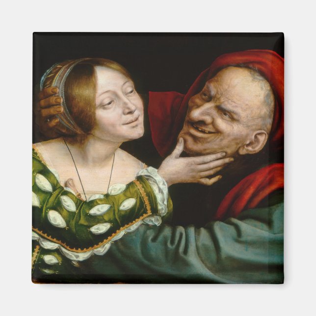 Imã Quentin Matsys - Amantes Correspondentes (Frente)