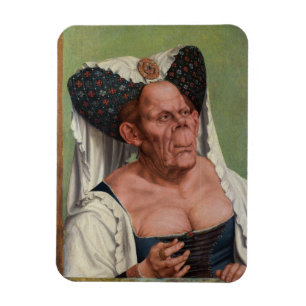 Ímã Quentin Matsys - Uma Mulher Velha Grotesca