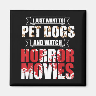 Imã Quer Acariciar Cães Assistir Filmes de Terror - Ha