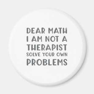 Imã Querida Matemática, Não Sou Um Terapeuta Resolvend