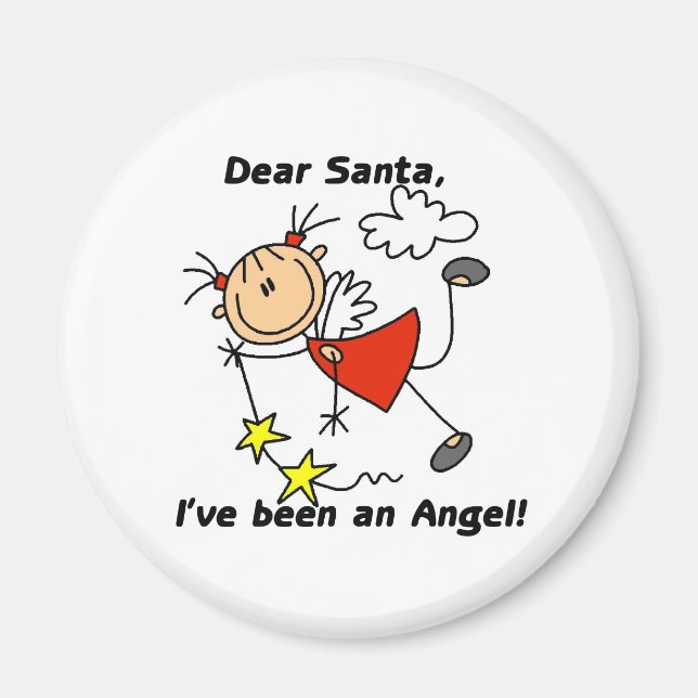 Imã Querido Anjo Papai Noel  (Frente)