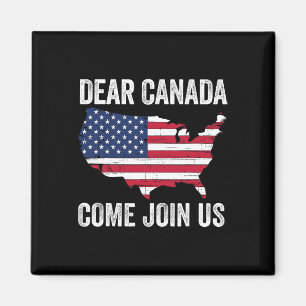 Imã Querido Canadá Venha Se Junto a Nós Presidente Tru