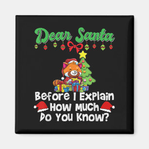 Imã Querido Papai Noel Antes de Eu Explicar Quanto Voc