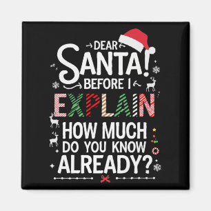 Imã Querido Papai Noel Antes de Explicar Quanto Você S