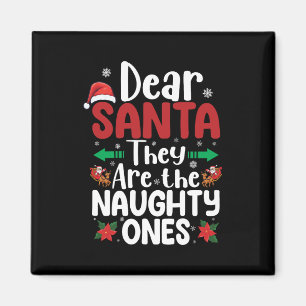Imã Querido Papai Noel Eles São Uns Malvados Jogo De N