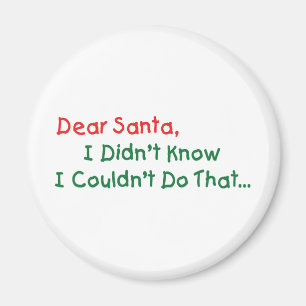 Imã Querido Papai Noel, Eu Não Sabia Que Não Podia Faz