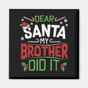 Imã Querido Papai Noel Meu Irmão Fez Isso Humoroso Nat