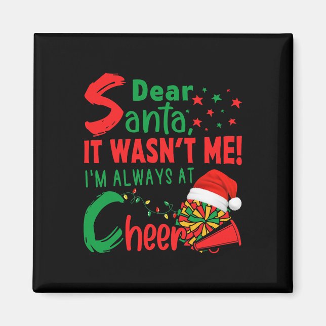 Imã Querido Papai Noel, Não Fui Eu, Estou Sempre No Ch (Frente)