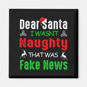 Imã Querido Papai Noel Não Fui Travesso Isso Foi Fake
