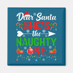 Imã Querido papai noel o travesso um casal natal