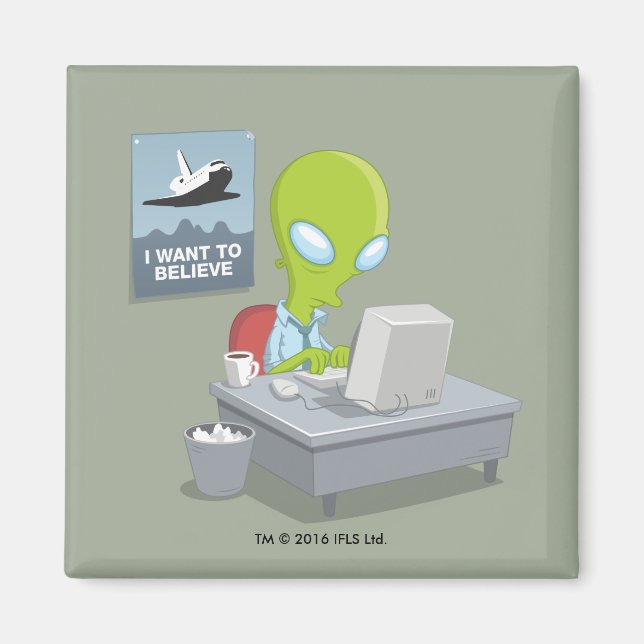 Imã Quero Acreditar (Frente)