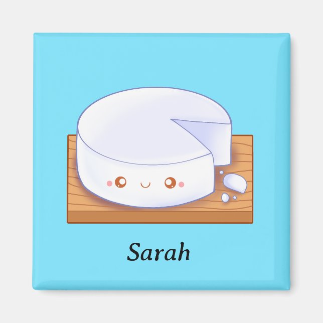 Imã Queso Queso Fresco Branco mexicano (Frente)