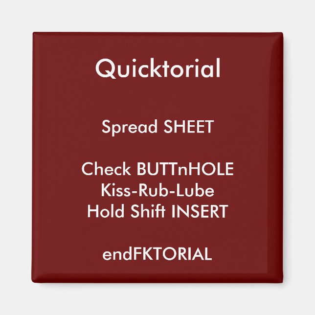 IMÃ QUICKTORIAL (Frente)