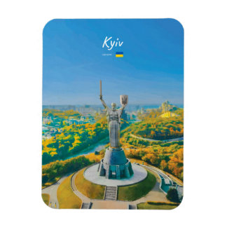 Ímã Quieve, Ucrânia - Monumento Mãe Ucrânia Arredondad
