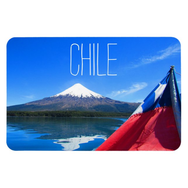 Ímã quilo vulcano osorno (Horizontal)