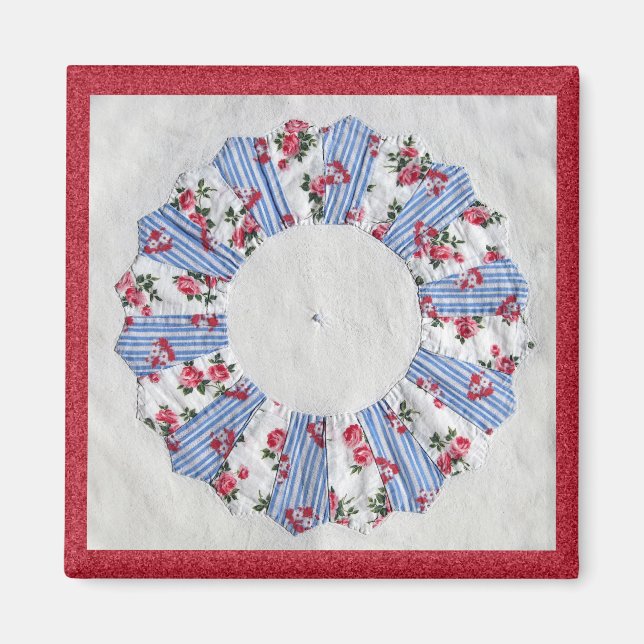 Imã Quilt da vovó Nellie - Bloqueio #3 (Frente)