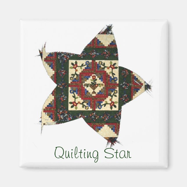 Imã Quilting Star Magnet (Frente)
