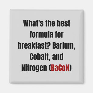 Imã Química Bacon Pun