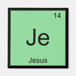 Imã Química do Nome Jesus Elemento Tabela Periódica