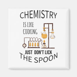 Imã Química é como cozinhar não lamber a colher