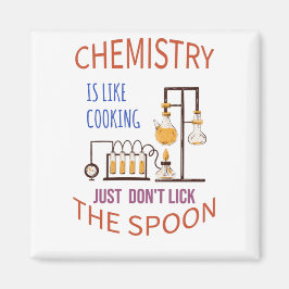 Imã Química é como cozinhar não lamber a colher