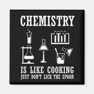 Imã química é como uma citação química engraçada do co