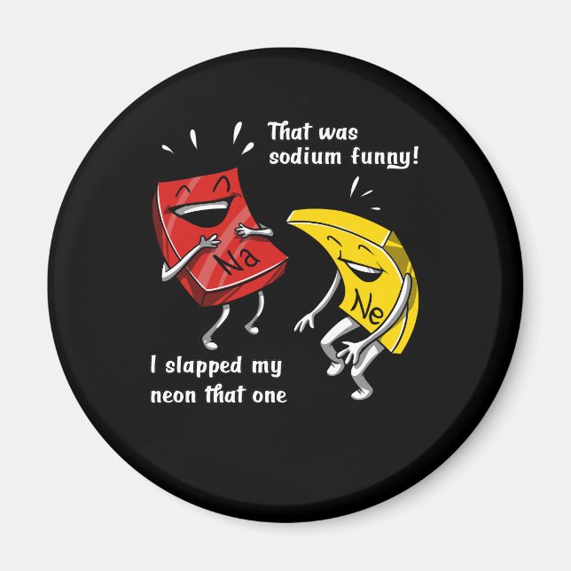 Imã Química Que Era Piada De Ciências Engraçadas De Só (Frente)