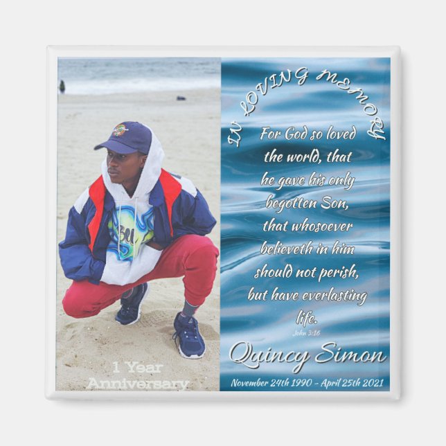 Imã Quincy Memorial Magnet (Frente)