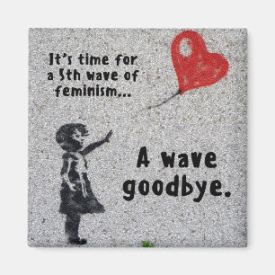 Imã Quinta Onda de ímã do feminismo