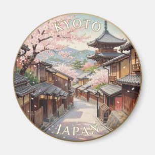 Imã Quioto Japão Índigo Sakura Viagem