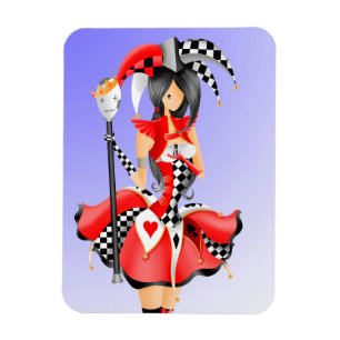 Ímã Quirky Jester & Puppet King
