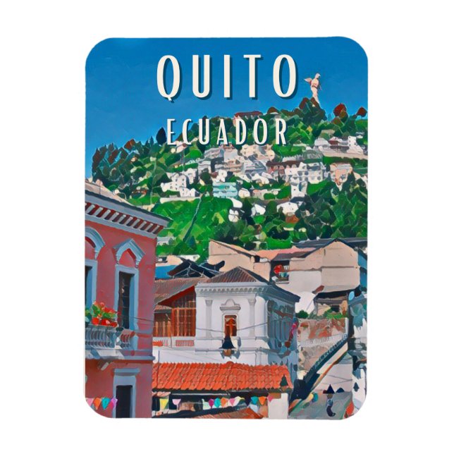 Ímã Quito, la capitale équatorienne (Vertical)