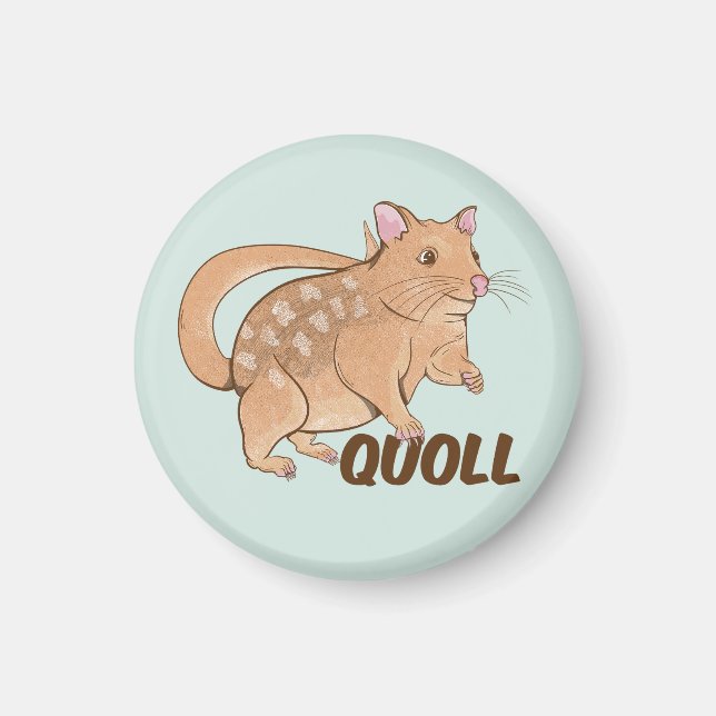 Imã Quoll Marsupial Australiano (Frente)