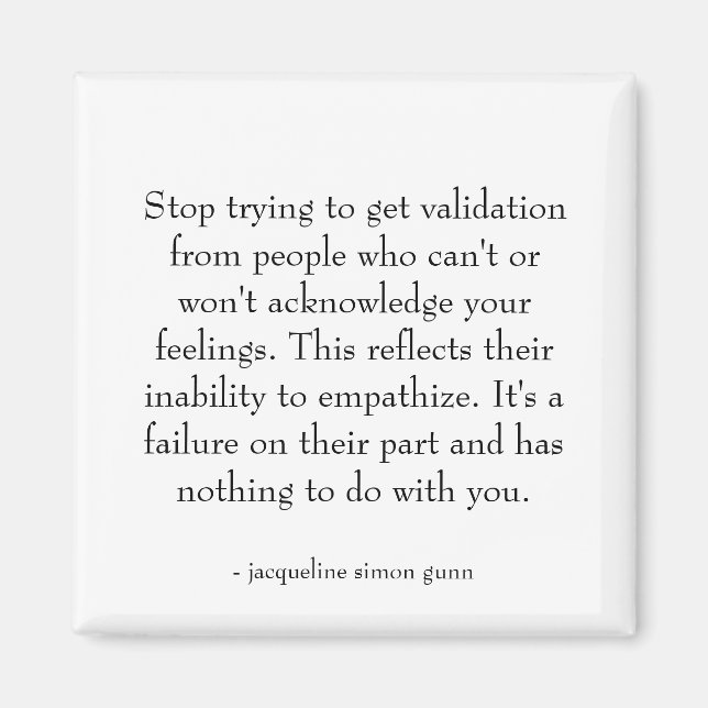 Imã Quote about relationships.  (Frente)