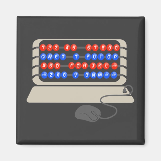 IMÃ QWERTY B.C. (Frente)