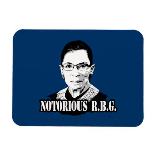 Ímã R.B.G. notórios - Ruth Bader Ginsburg