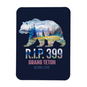 Ímã R.I.P. 399 A Rainha do Urso dos Tetos