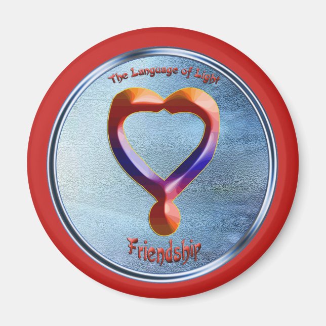 Imã Rabiscar no símbolo da Amizade (Frente)