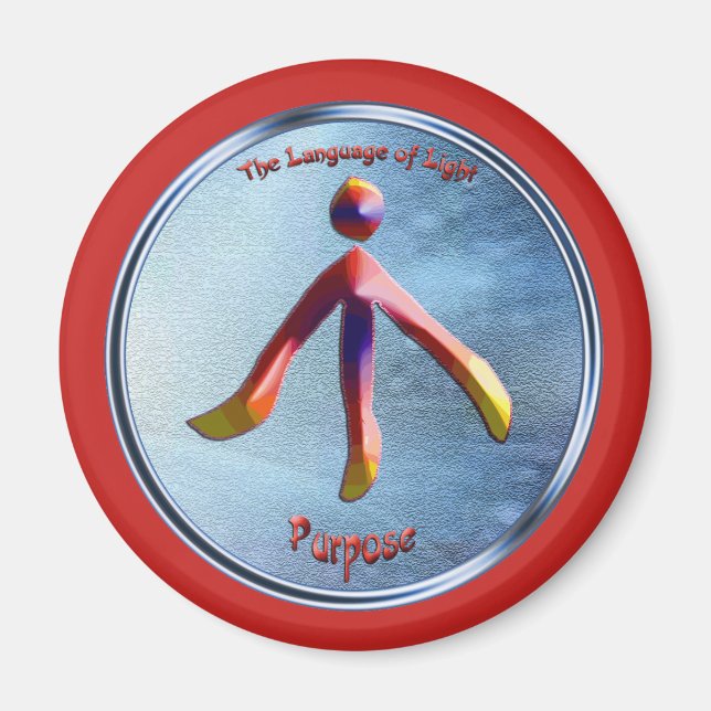 Imã Rabiscar no símbolo da finalidade (Frente)