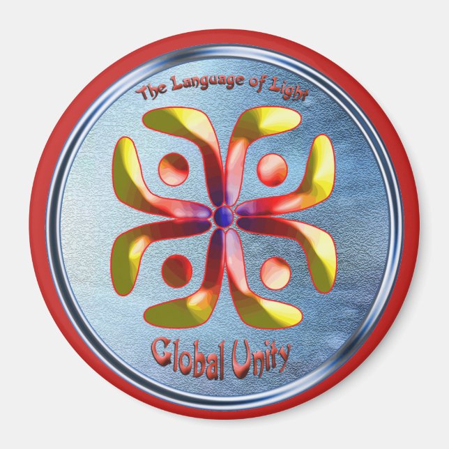 Imã Rabiscar no símbolo da Unidade Global (Frente)