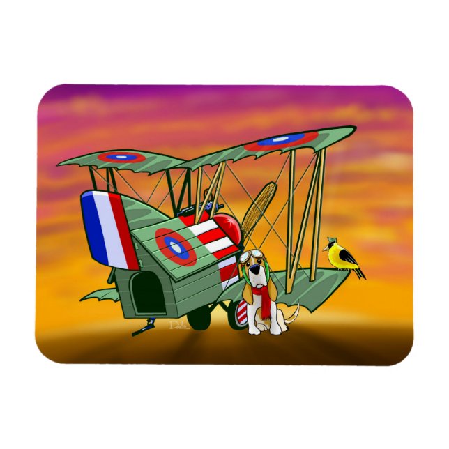 Ímã Raça voadora (Horizontal)