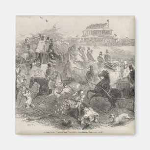 Imã Raças de Epsom, de "dia Derby": Deixando o curso