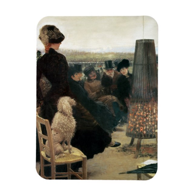 Ímã Raças em Auteuil, parte de um triptych (óleo em c (Vertical)