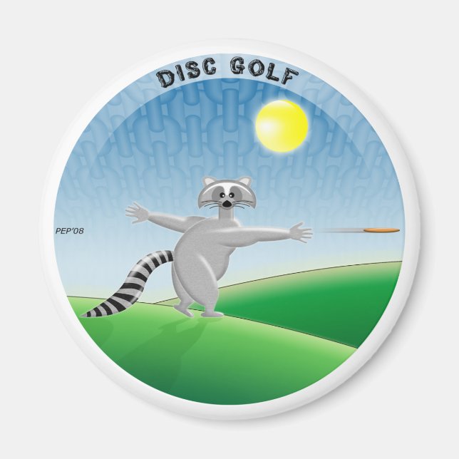 Imã Raccoon (Frente)