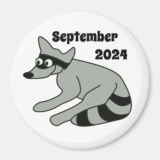 Imã Raccoon, setembro de 2024 (Frente)