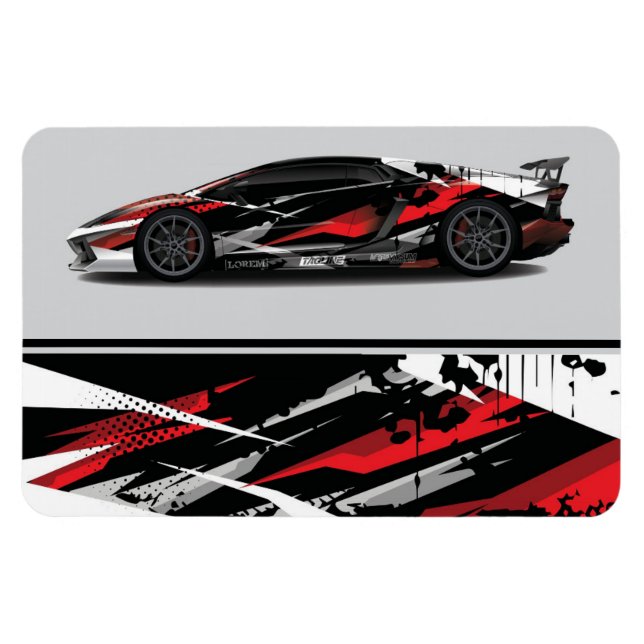 Ímã Race Car Magnet (Horizontal)